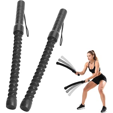 RELAX4LIFE Battle Rope - Corde D'entraînement Polyester 9/12/15m - Kit Complet Avec Mousquetons