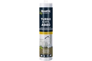 Bostik A980 Turbo akryl vit 1K akryltätningsmedel 300 ml patron