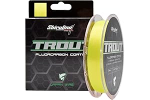 Sbirulino® fishing line fluorocarbon coating Trout MT 150-500-1000 diam. 0.12 to 0.25. Special trout competition.