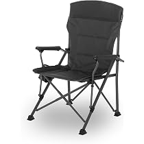 qeedo Johnny Chaise Camping XL (capacité: 150 kg), Chaise Pliante