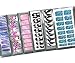 12 Sets Mix Fashion Design Trendy Nail Wrap Foils Stickers HOT SALE! Z249 UK