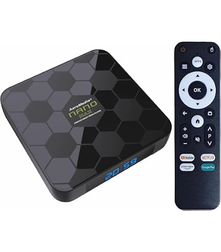 Android TV Box 13.0 Con RK3528 | 4GB RAM 32GB ROM, 8K E WiFi 6, USB 3.0, Bluetooth 5.0, Supporto 3D E Ethernet – Smart TV Box Potente