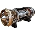 FOOMER 1/20 Turbofan Engine Model Kit - DIY Assembly Turbofan Jet Engine, 150+PCS, Build Your Own for Kids & Adults