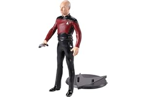 The Noble Collection Star Trek The Next Generation Capt. Picard Bendyfig