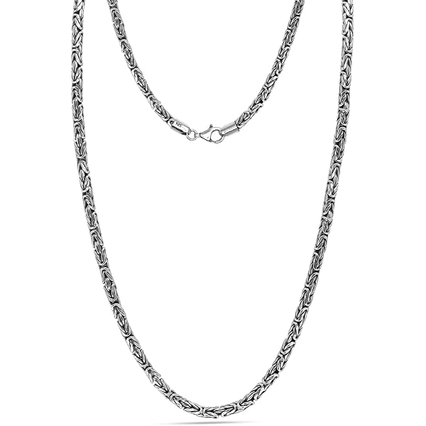 Buy LeCalla 925 Sterling Silver BIS Hallmarked Necklace Italian 4