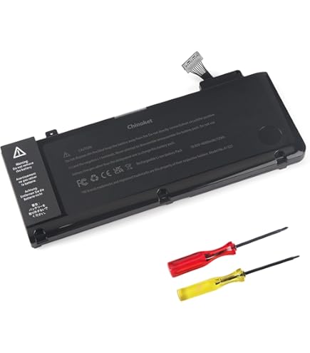 Batterie Remplacement 10,95V 6000mAh Pour MacBook Pro 13" A1322 (2009-2011)