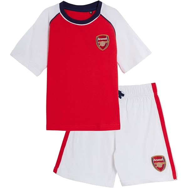 Arsenal FC da Bambino Pigiama Ufficiale 4-12 Anni Arsenal FC da Bambino Pigiama Ufficiale 4-12 Anni