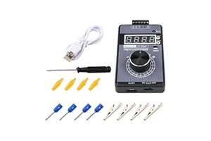 DEKAIM Generatore di segnale portatile, generatore di segnale portatile Tensione ± 0-5-10 V + Corrente 0-4-20 mA Calibratore sorgente di segnale analogico