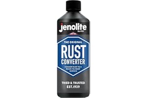 JENOLITE Rust Converter Liquid | 500ml | Corrosion Inhibitor & Metal Treatment | Surface Remedy & Remover for Cars | Converts Rust into a Stable, Primed & Ready-to-Paint Surface