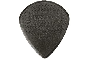 JIM DUNLOP Bolsa 6 Púas Dunlop 471-P3C Nylon Jazz Max Grip Carbon