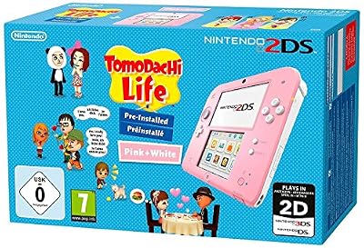 NINTENDO CONSOLE 2DS ROSA+BIANCO + TOMODACHI LIFE