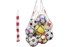 JCHENYE Filets de ballon, filets de ballon extra-grands avec une grande capacité, capable de contenir plusieurs ballons. Adaptés pour le football et le basket-ball, adaptés aux enfants et aux adultes.