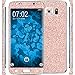 Produktbild 2 x Glitzer-Folienset für Samsung Galaxy S6 Edge Plus rosa PhoneNatic Schutzfolien