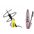 Maybelline New York Colossal Bold Eyeliner, Black, 3g & New York Lash Sensational Waterproof Mascara, Black, 10 ml Matte Finish