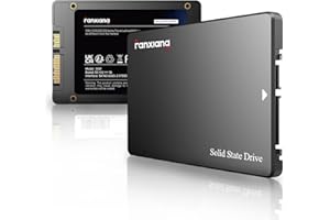 ‎FANXIANG fanxiang S101 500GB SATA III 2,5-Zoll SSD Interne Festplatte, 550MB/s Lesen, 500MB/s Schreiben, SLC-Cache & 3D TLC NAND, für Laptops, Desktop-PCs und Spielkonsolen, Schwarz