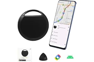 KozyOne Android Air Tracker - Smart Tracker Tag for Pets, Keys & Luggage with Real-Time Global Tracking via Google's Find Hub App, 1 Pack
