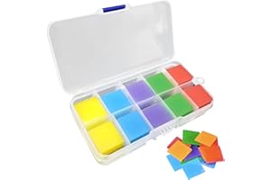 FEIBETY 100 Pcs DIY Diamond Painting Glue Clay,Diamond Painting Glue Diamond Painting Wax Clay Glue 5D Diamond Painting Accessories Diamond Painting Tools for Diamond Painting Cross-Stitch Nail Art