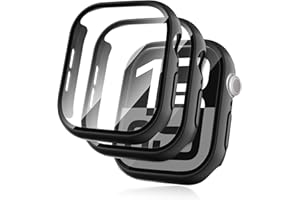 Seltureone 2 sztuki etui do zegarka Apple Watch 10 42 mm, etui ochronne z ochroną wyświetlacza, twardy PC 360°, odporne na zarysowania, kurz, ultracienkie etui ochronne do Apple Watch 10 42 mm -