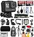Produktbild GoPro Hero5 schwarz Action Kamera + 48 GB SD + Rucksack + Helm Gurt + Brustgeschirr + KFZ Halterung + Selfie Stick + Stativ