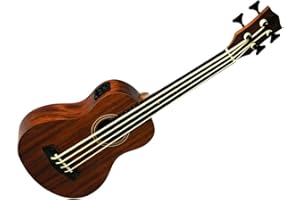 EKO Guitars UKU DUO UKUBASS FRETLESS - La fusione tra un basso e un ukulele, Colore Naturale