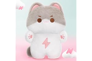 Mewaii 45CM Almohada de Peluche con Forma de Muñeco Adorable Suave y Cómoda para Abrazar Cojines de Peluche Animal Abrazando Almohada Juguetes Regalo para Niños