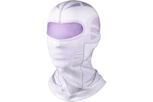 Mulor Passamontagna Donna Maschera da Sci Maschera Integrale Fodera per Casco Traspirazione dell'umidità Alta Elasticità