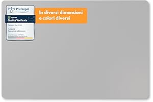 Flickly® Toppe di riparazione autoadesive | camion, rimorchio, tenda, campeggio, ombrelloni, piscina | disponibile in molti colori | 30 x 20 cm | Grigio agata (RAL 7038)