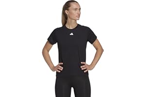 Adidas Aeroready Train Essentials Minimal Branding Crewneck tee Camiseta Mujer (Pack de 1)
