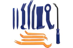 Bczhieulw 12 pezzi di attrezzi a leva per auto, Attrezzi per auto, Attrezzi di smontaggio per auto