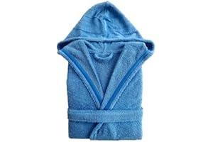 BOSKIMO - Albornoz Unisex - Albornoz de Ducha para Hombre o Mujer - 100% Algodón - Rizo - Disponible con Capucha