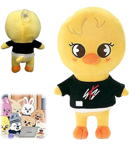 Stray Kids SKZOO Plüschpuppe 20cm - Kpop Fan Merchandise Mit Neuen Outfits
