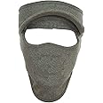 Gajraj Unisex Cotton Anti Pollution Full Face Mask with Visor (Coal Grey)