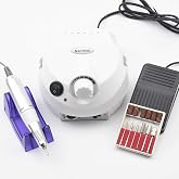 Coverzone Manik&uuml;r Pedik&uuml;r Makinesi Profesyonel 25000 Rpm Elektrikli Freze Tırnak Parlatıcı T&ouml;rp&uuml; 3 Farklı Renk Se&ccedil;eneği Nail 