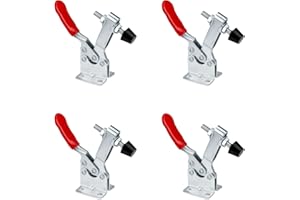 wadafen Pince à GenouillèRe,4pcs GH-201-B Sauterelle De Serrage,Pince à Bascule à DéBlocage Rapide,Pour Machines, Travail Du Bois, Soudure, Produits Faits à La Main De Ponçage