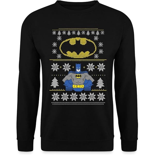 Xmas Batman DC Comics Ugly Christmas Sweater