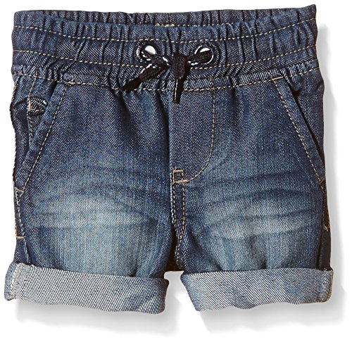Pumpkin Patch Baby-Boys Connor Pull On Shorts, Blue (Denim), 3-6 Months