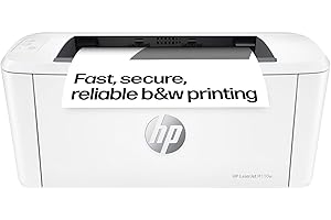 HP LaserJet M110w Wireless Black & White Printer | 1 Year Limited Warranty | Print from phone or tablet | Smallest laser in its class | 150 sheet input tray |Print speed up to 20ppm
