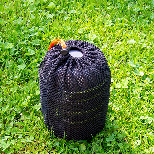 SET superleichtes Camping-Geschirr aus langlebigem Aluminium, für Festivals, Outdoor-Aktivitäten, inklusive Transportbeutel, Wandern, Nordic-Walking, Klettern, Zelten, Kochen, Farbe: Anthrazit … - 6
