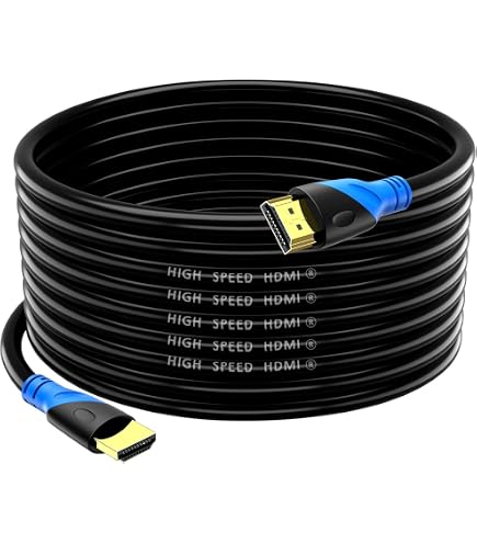 Hama HDMI Kabel 2.0 – 0,75 M, 4K HDR, 18 Gbit/s, Vergoldet & Vollmetall