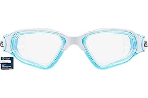 CRESSI Clear Eyes Goggles - Gafas de Natación Unisex de Silicona Pura con Tratamiento Molecular Antivaho para Lentes, Talla Única