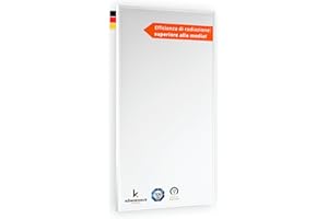 Riscaldatore a infrarossi Könighaus - 800 watt ✓ Doppia protezione anti-surriscaldamento ✓ Temperatura di esercizio in 2-4 min ✓ Montaggio a parete