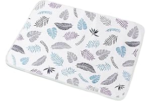 CUHZA Matelas à Langer pour Bébé, Matelas à langer pour jeunes enfants Tapis Imperméable, Lavable à Langer Matelas à Langer Ultra Absorbant Etanche Lit Pad Incontinence Matelas pour Bébé Enfants