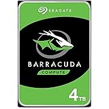 Seagate BarraCuda 4 TB Internal Hard Drive HDD – 3.5 Inch SATA 6 Gb/s 5400 RPM 256 MB Cache for Computer Desktop PC…