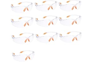 HONGCI Gafas de seguridad, gafas protectoras transparentes, gafas de protección de seguridad, gafas de seguridad para niños Nerf Gun Battles, construcción, bricolaje, laboratorio, soldadura, química, uso personal