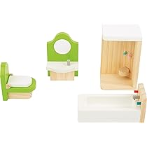 Small Foot - Houten Poppenhuis Meubeltjes Slaapkamer