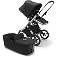 Bugaboo - Lynx Stroller Complete - Alu/Black, Lightweight, Car Seat Comaptible, With Extendable Sun Shield, , With 5-Point Harness, Ultra-Compact, Foldable