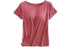 CHANPNING Camisole Femme Débardeur avec Soutien-Gorge Intégré Camisole Sport avec Brassière Caraco Débardeur De en Yoga sans Manches Haut Tank Top Gilet Rembourré À Bretelles Ajustables