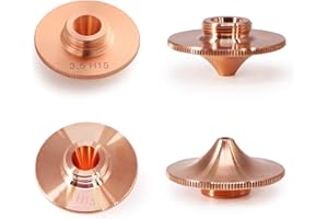 FONLAND 10PCS Boquilla Láser Para Raytools Fibra Láser de Corte de la Máquina CNC, Dia.32mm H15 Calibre 0,8-4,0 de una Sola Capa de Soldadura Láser Boquilla Para Láser de Fibra