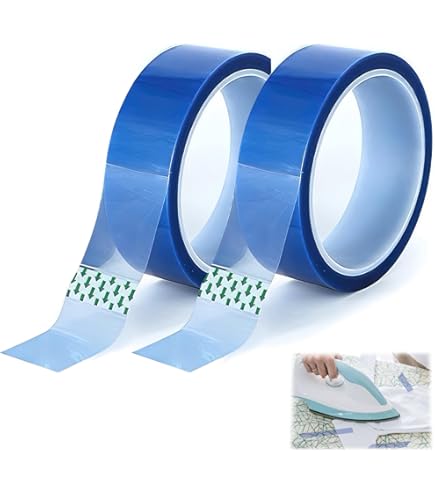 8 Rotoli Nastro Adesivo Resistente Al Calore | 10mm X 33m, Fino A 300°C | Per Sublimazione Ed Elettronica - Foto 9