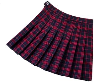 WEDFGX Gonne a Pieghe a Vita Alta da Donna Minigonna a Quadri Scozzese  Dolce Carino Gonne da Marinaio da Ballo Gonna Corta da Donna Scozzese da  Donna : Amazon.it: Abbigliamento
